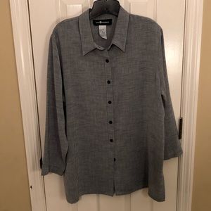 Sag Harbor Tops - Women’s Sz 18 Sag Harbor LS BD Blouse Sag Harbor Tops - Women’s Sz 18 Sag Harbor LS BD Blouse